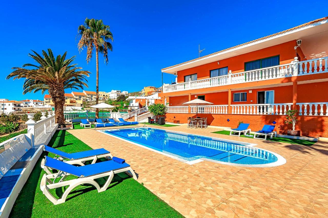 Villa Raquel With Private Pool And Sea View Los Menores Exterior foto